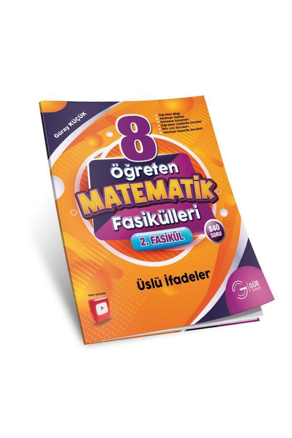 8.Sınıf Öğreten Matematik Fasikülü (Üslü İfadeler) - Gür Yayınları - Image 1