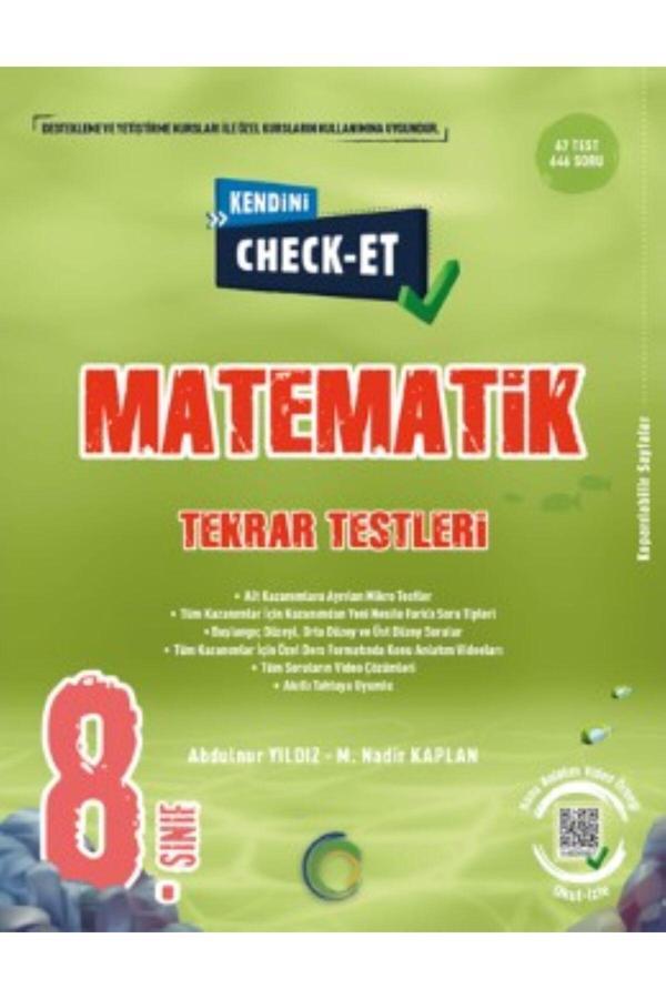 8. Sınıf Kendini Check - Et Matematik Tekrar Testleri - Okyanus Yayıncılık - Image 1