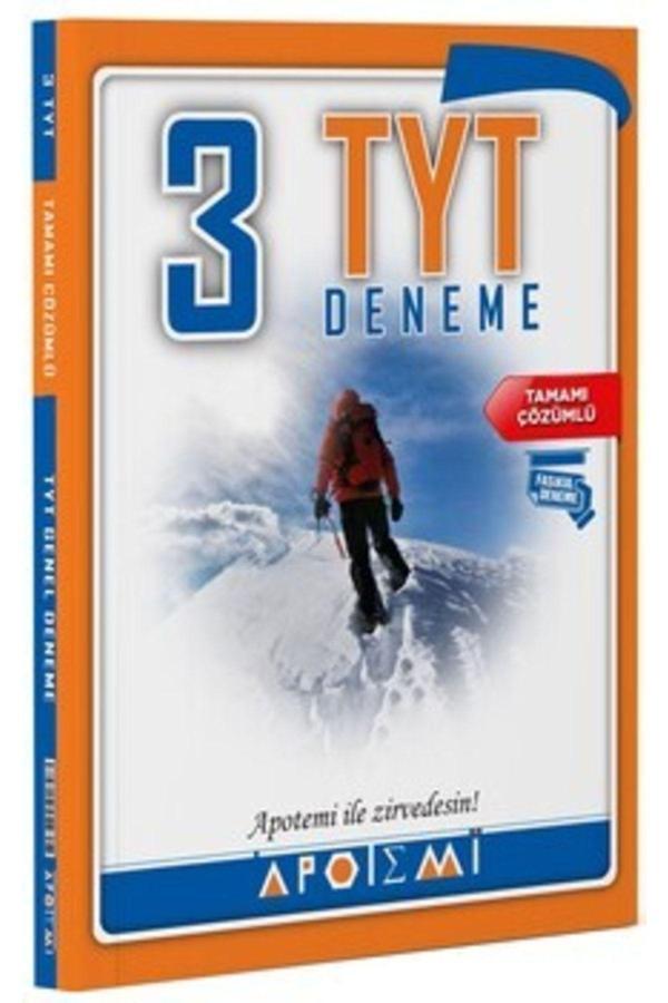 Tyt 3 Lü Deneme - Apotemi Yayınları - Image 1