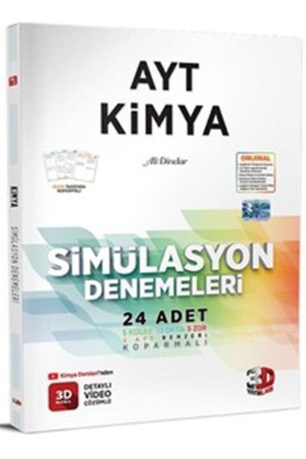 Ayt Kimya Simülasyon 24 Deneme - 3D Yayınları - Image 1