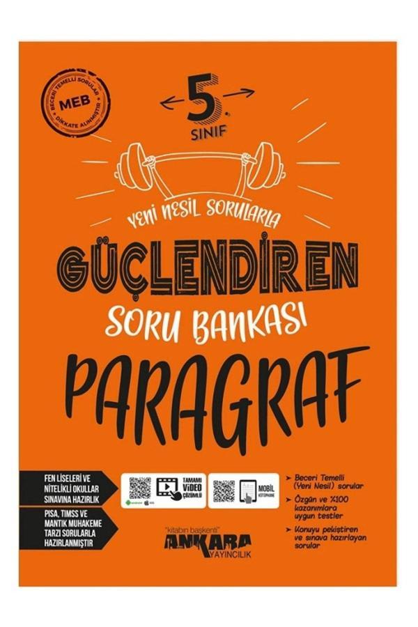 5. Sınıf Paragraf Güçlendiren Soru Bankası 2022-23 Dönemi - Ankara Yayıncılık - Image 1