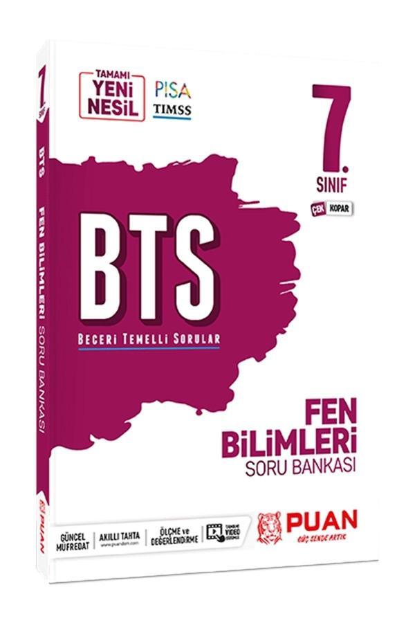 Puan 7. Sınıf Fen Bilimleri Bts Beceri Temelli Soru Bankası - Puan Yayınları - Image 1
