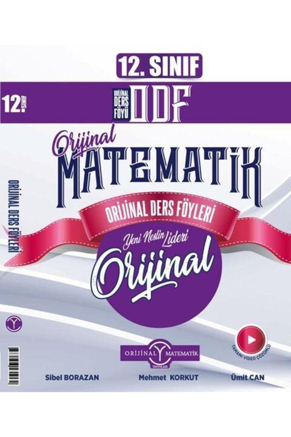 12. Sınıf Matematik Odf Orijinal Ders Föyleri Orijinal Mikro - Ankara Yayıncılık - Image 1