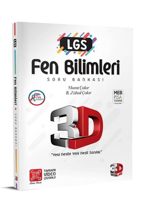 Lgs 3D Fen Bılımlerı Soru Bankası - 3D Yayınları - Image 1