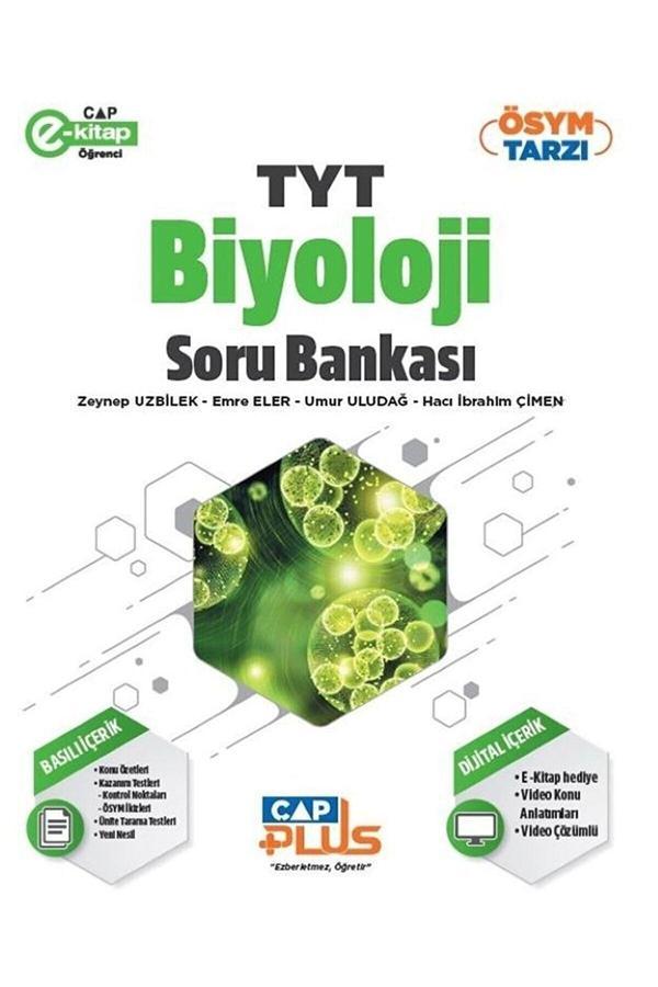 Çap Tyt Biyoloji Plus Serisi Soru Bankası - 2025 - Çap Yayınları - Image 1