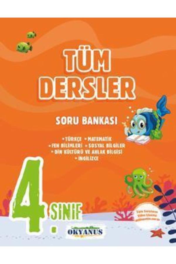 4. Sınıf Tüm Dersler Soru Bankası - Okyanus Yayıncılık - Image 1