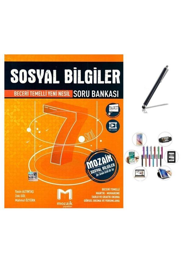 Mozaik  7. Sınıf Sosyal Bilgiler Soru Bankası Güncel - Mozaik Yayınları - Image 1