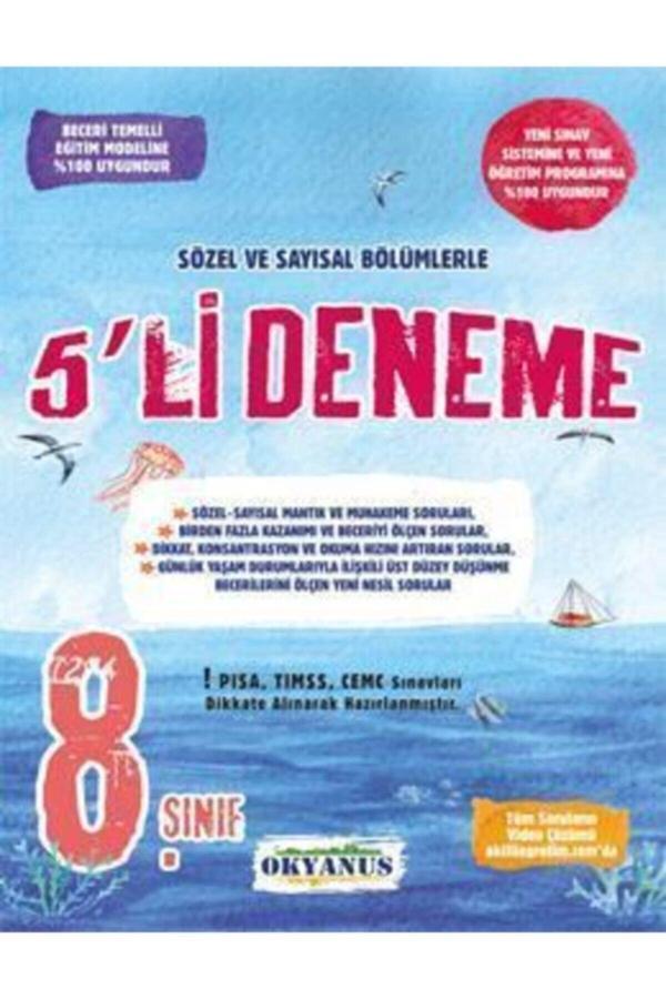 8. Sınıf 5'Li Deneme - Okyanus - Okyanus Yayıncılık - Image 1