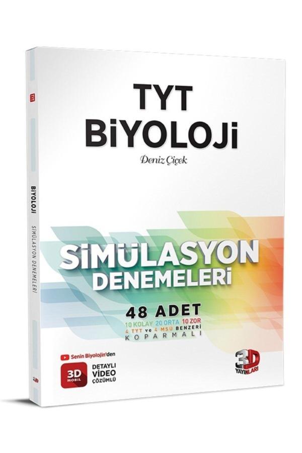 Yks Tyt Simülasyon Biyoloji Denemeleri - 3D Yayınları - Image 1