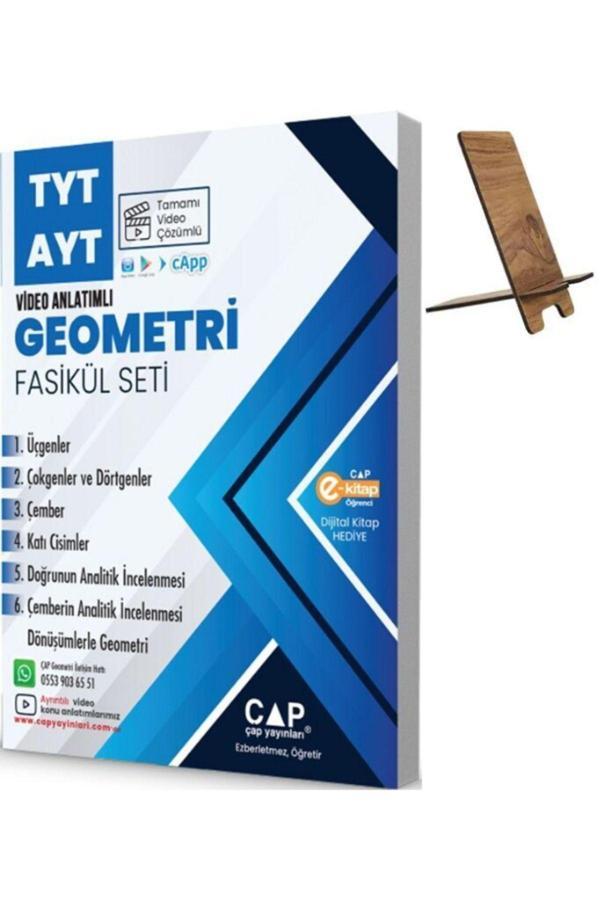 Çap Tyt Ayt Geometri Video Anlatımlı Fasikül Seti - Çap Yayınları - Image 1