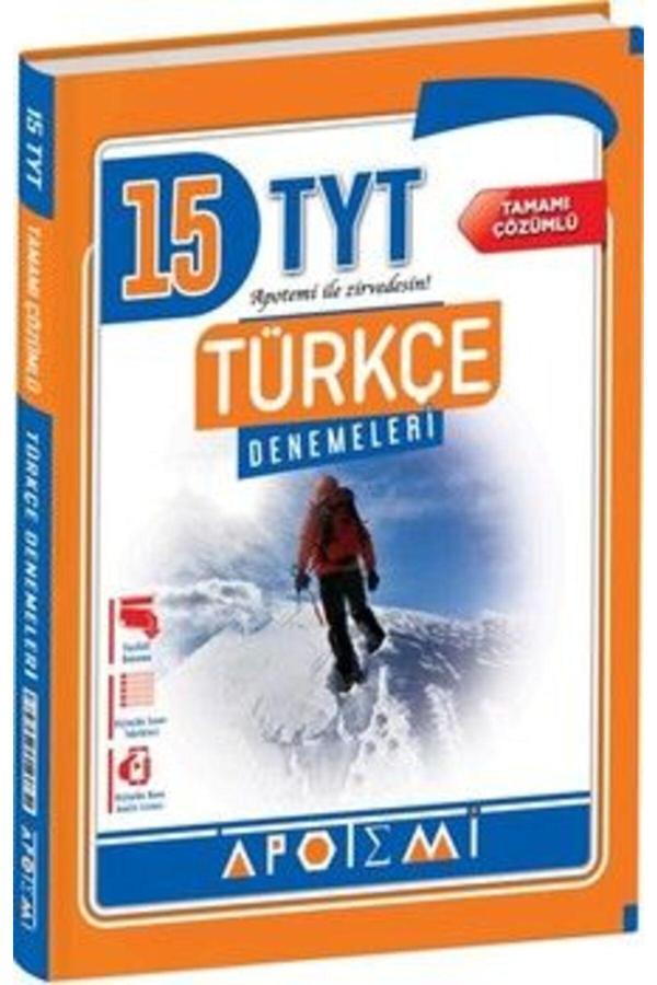 Apotemi Yayınları Tyt Türkçe 15 Deneme - Apotemi Yayınları - Image 1