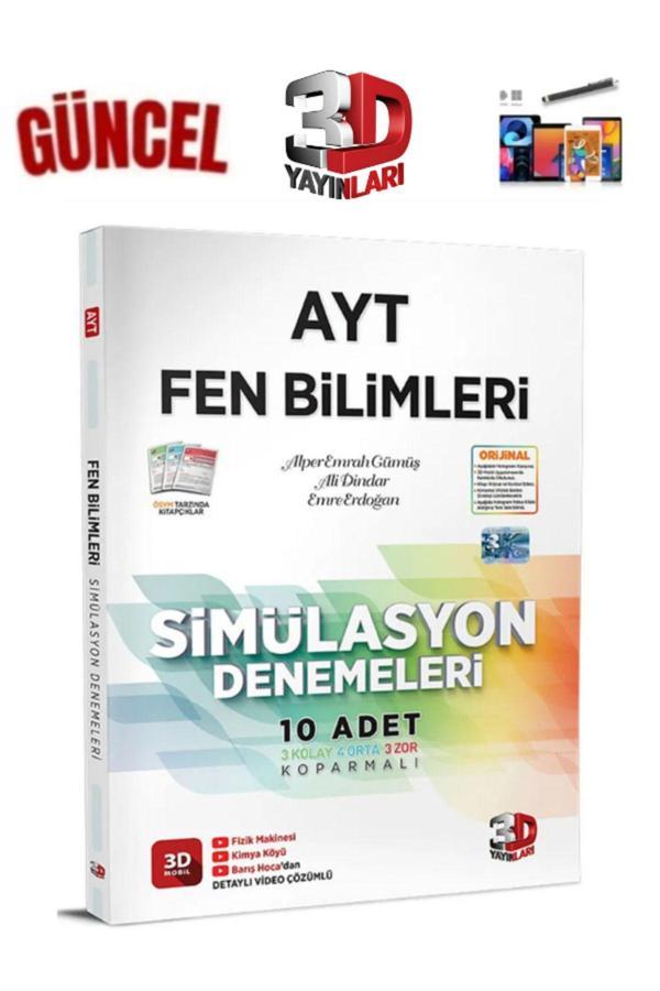 Ayt Fen Bilimleri Branş Deneme Güncel Android Kalem - 3D Yayınları - Image 1