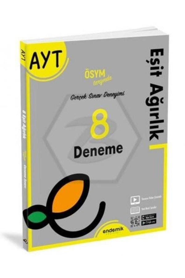 Endemik Ayt Sayısal 8'Li Deneme Güncel-2025 - Endemik Yayınları - Image 1