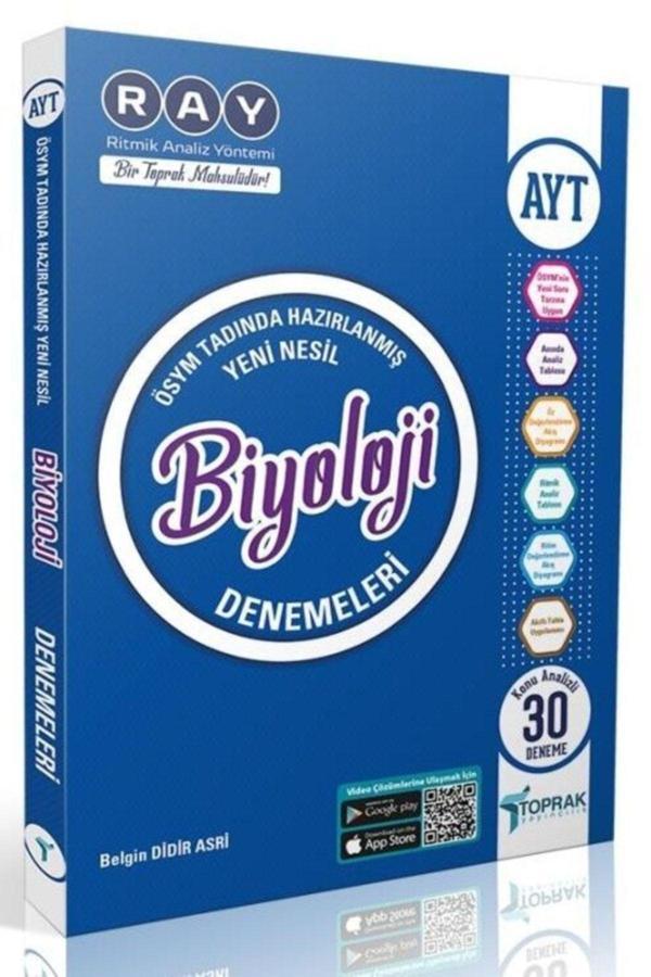 Toprak Ayt Biyoloji Deneme Kitabı - Toprak Yayınları - Image 1