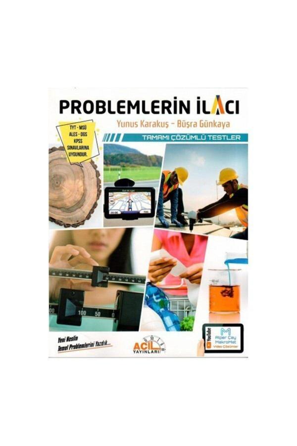 Yks Tyt Msü Kpss Problemlerin İlacı Tamamı Çözümlü Testler Acil Yayınları - Acil Yayınları - Image 1