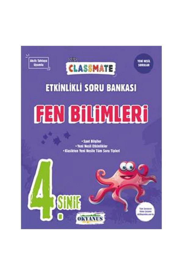 Okyanus 4. Sınıf Classmate Fen Bilimleri Etkinlikli Soru Bankası - Okyanus Yayıncılık - Image 1