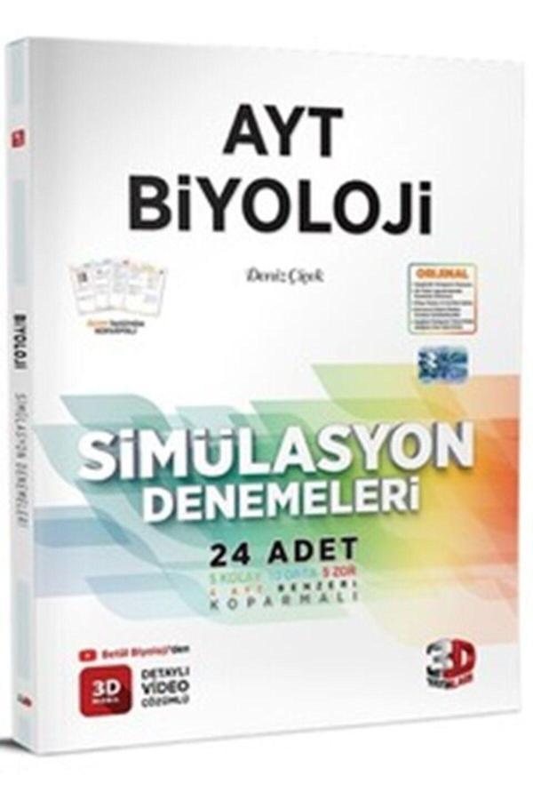 Ayt Biyoloji Simülasyon Denemeleri - 3D Yayınları - Image 1