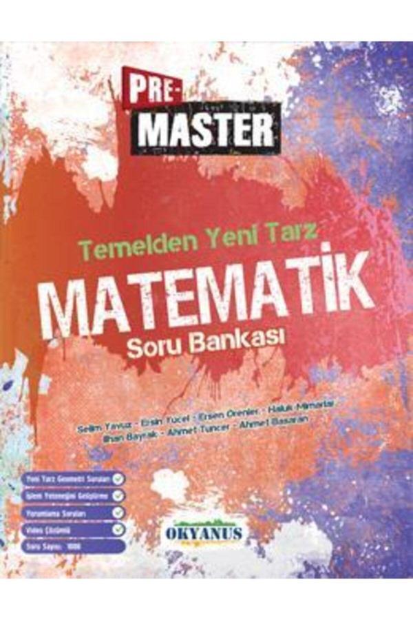 Okyanus Yks Tyt Pre Master Temelden Yeni Tarz Matematik Soru Bankası Okyanus Yayınları - 3D Yayınları - Image 1