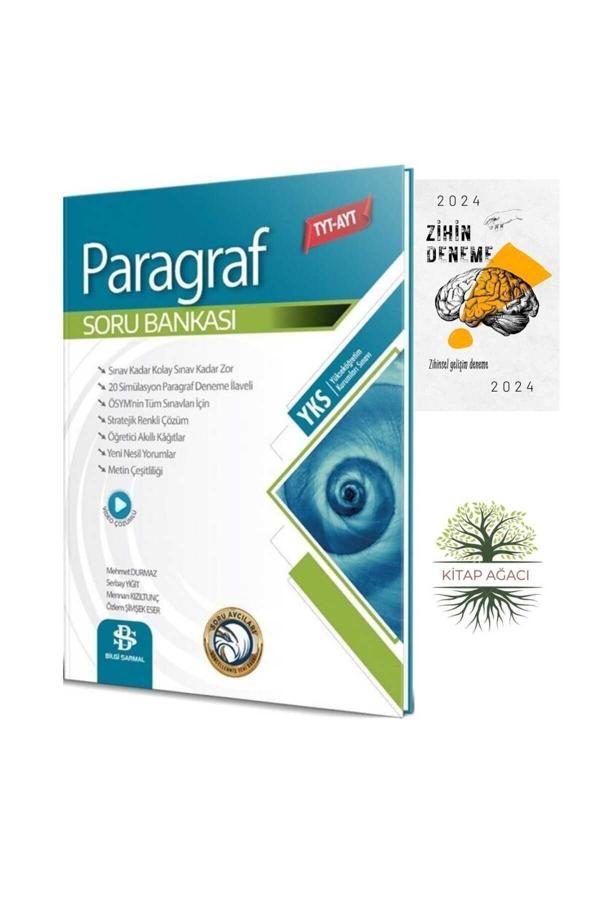 Tyt-Ayt Bilgi Sarmal Paragraf Soru Bankası+Zihin Deneme(Kitapagacı)Yeni Baskı - Bilgi Sarmal Yayınları - Image 1
