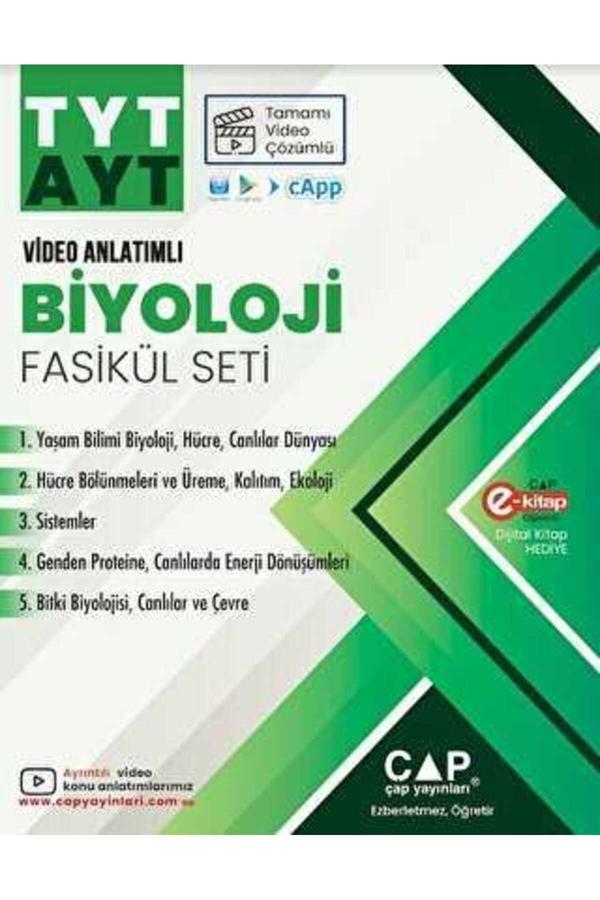 Çap Yayınları Tyt Ayt Biyoloji Video Anlatımlı Fasikül Seti - Ankara Yayıncılık - Image 1