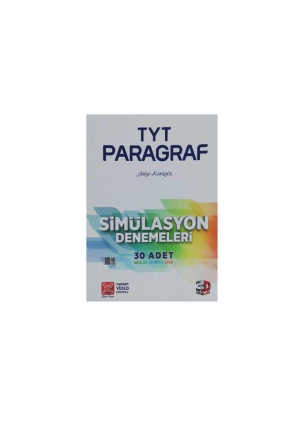 3D Tyt Paragraf Deneme Yeni - 3D Yayınları - Image 1