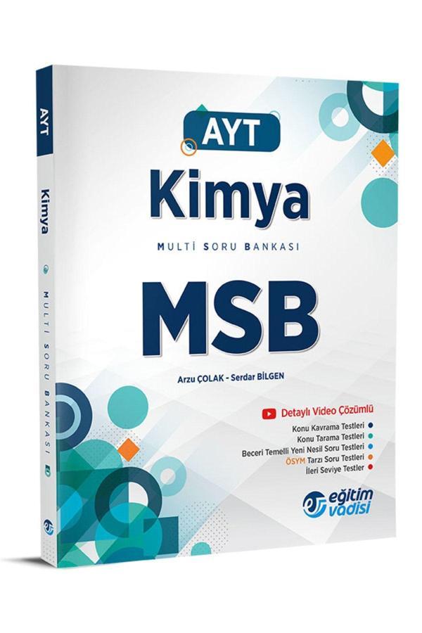 Ayt Kimya Multi Soru Bankası / Arzu Çolak / Eğitim Vadisi Yayınları / 9786256911185 - Eğitim Vadisi - Image 1