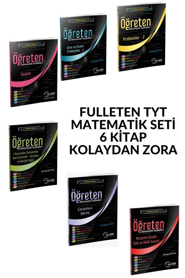 Tyt Matematik Set-6 Kitap-Kolaydan Zora - Gür Yayınları - Image 1