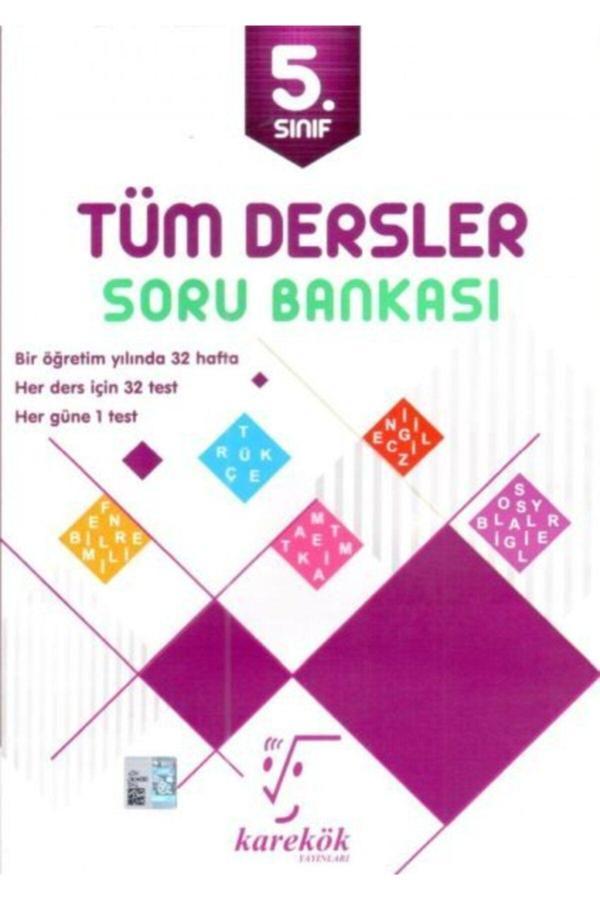 Karekök 5. Sınıf Tüm Dersler Soru Bankası - Karekök Eğitim Yayınları - Image 1