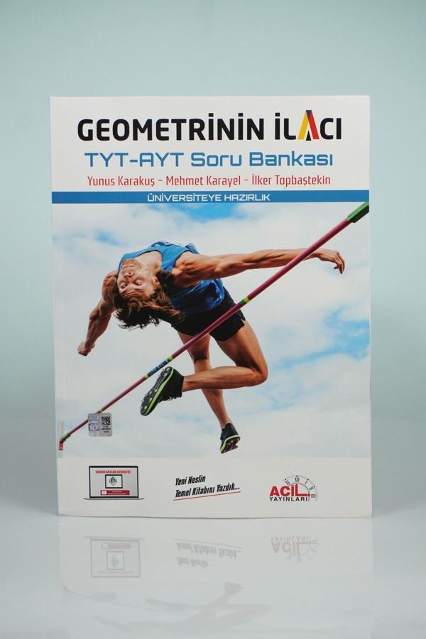 Acil Tyt Ayt Soru Bankası Geometrinin Ilacı - Acil Yayınları - Image 1