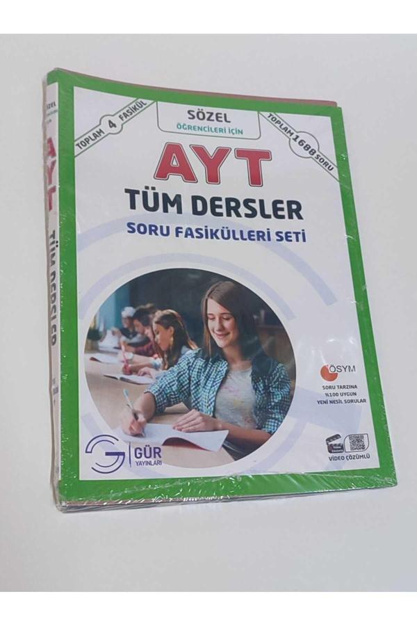 Gür Yayınları Ayt Sözel Tüm Dersler Soru Fasikülleri Seti. - Gür Yayınları - Image 1