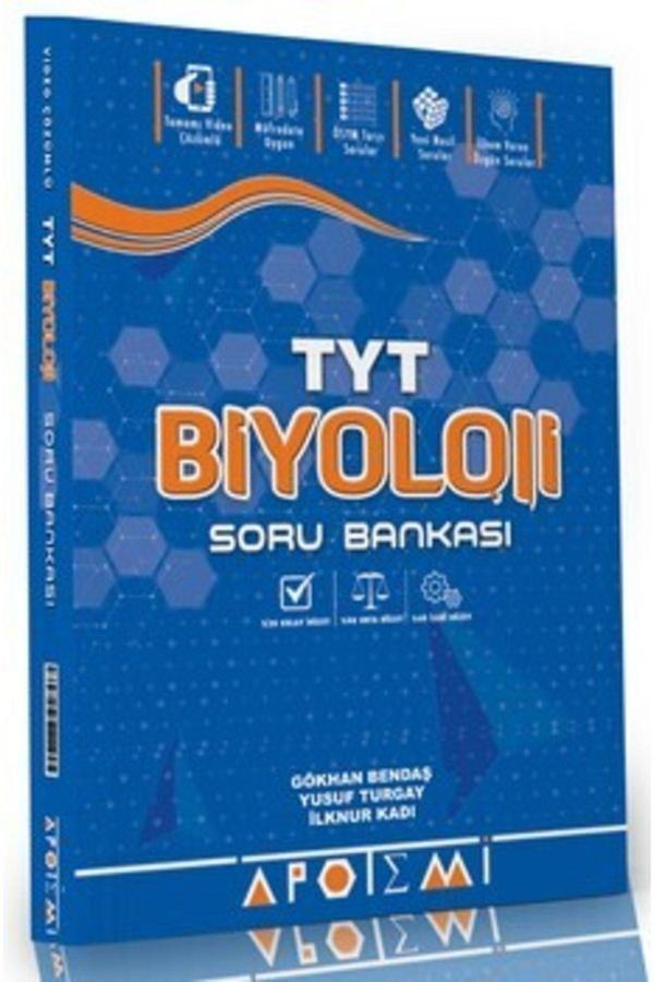 Yayınları Tyt Biyoloji Soru Bankası - 2023 - Apotemi Yayınları - Image 1