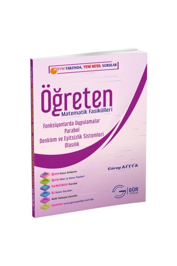 11. Sınıf Mat. Fonksiyonlarda Uygulamalar – Parabol – Denklem Ve Eşitsizlik Sistemleri - Olasılık - Gür Yayınları - Image 1