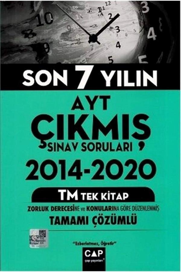 Çap Ayt 7 Yıl Çıkmış Sorular Tm. - Çap Yayınları - Image 1