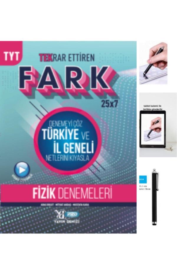 Yayın Denizi Tyt Pro Fark 2022 Tekrar Ettiren Fizik 25X7(175Soru)Branş Deneme Dokunmatik Kalem - Yayın Denizi Yayınları - Image 1