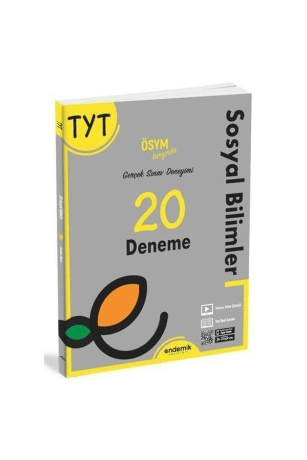 Yks Tyt Sosyal Bilgiler 20 Deneme Endemik Yayınları - Endemik Yayınları - Image 1