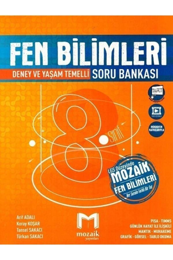 Inları 8. Sınıf Fen Bilimleri Soru Bankası - Mozaik Yayınları - Image 1