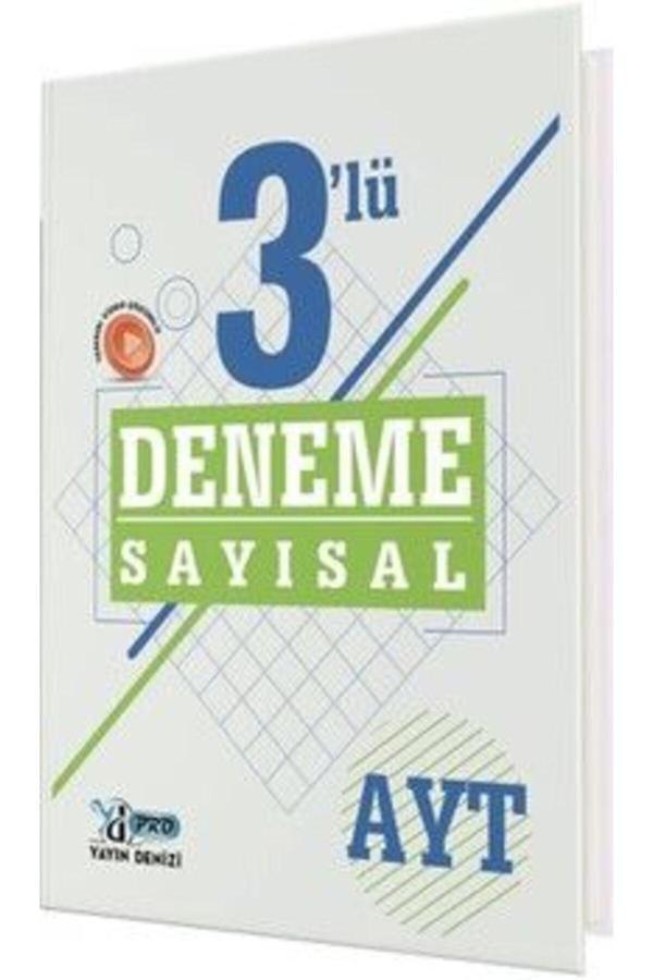 Yayın Denizi Ayt Sayısal 3 Lü Pro Deneme - Yayın Denizi Yayınları - Image 1
