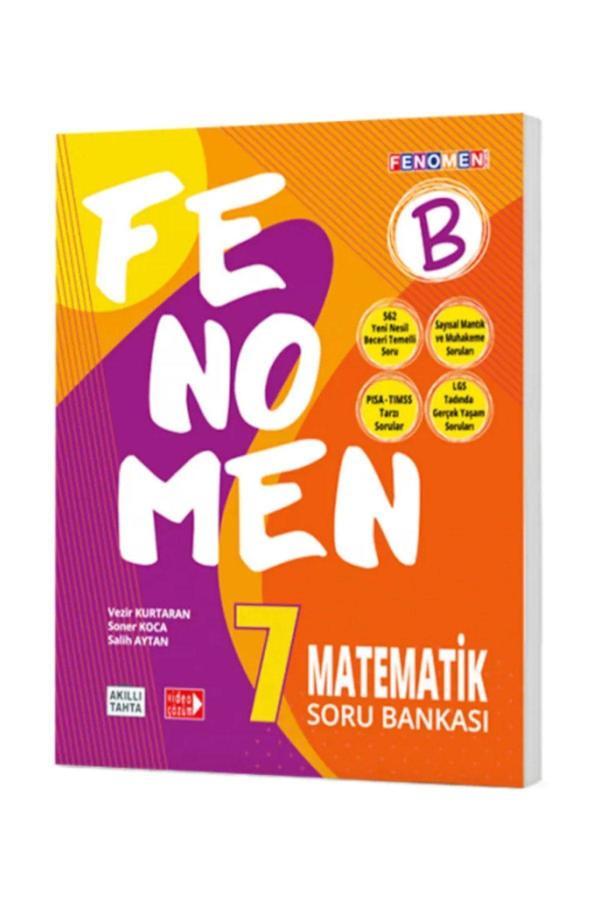 Fenomen 7. Sınıf Matematik B Soru Bankası - Fenomen Yayıncılık - Image 1
