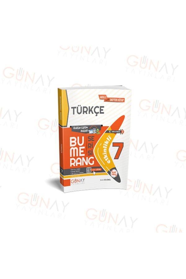 Günay Yayınarı Bumerang 7. Sınıf Etkinlikli Türkçe - Günay Yayıncılık - Image 1