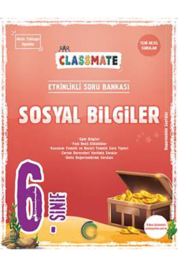Okyanus 6. Sınıf Classmate Sosyal Bilgiler Soru Bankası 2024 - Okyanus Yayıncılık - Image 1
