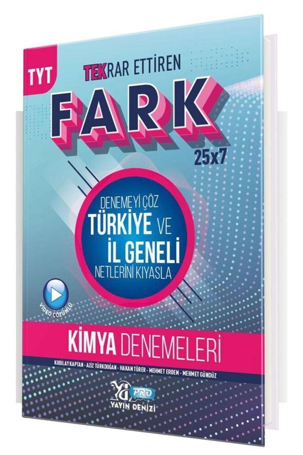 Yayınları Tyt Pro Fark Deneme Kimya 2022 (Türkiye Geneli Tyt Deneme Sınavı ) - Yayın Denizi Yayınları - Image 1