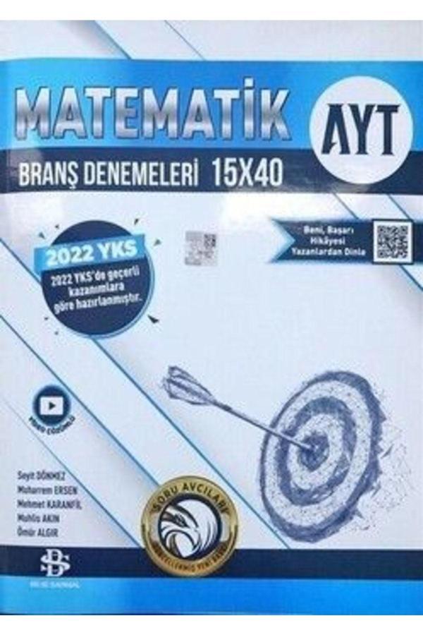 Bilgi Sarmal Ayt Matematik 15 X 40 Branş Denemeleri - Bilgi Sarmal Yayınları - Image 1