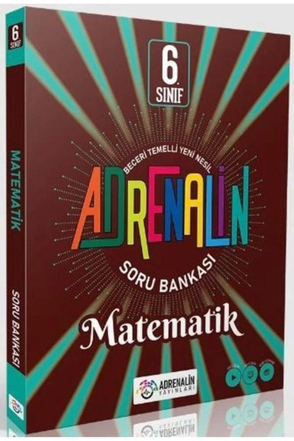 6.Sınıf Matematik Soru Bankası Adrenalin Yeni - Adrenalin Yayınları - Image 1