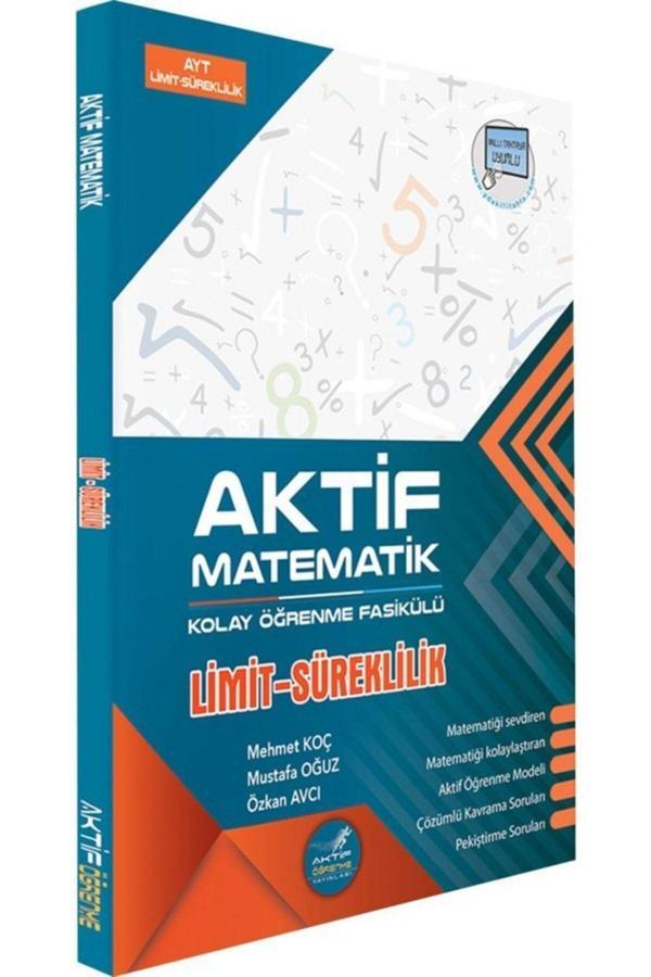Aktif Öğrenme Yayınları Ayt Limit Ve Süreklilik Kolay Öğrenme Fasikülü - Aktif Öğrenme Yayınları - Image 1