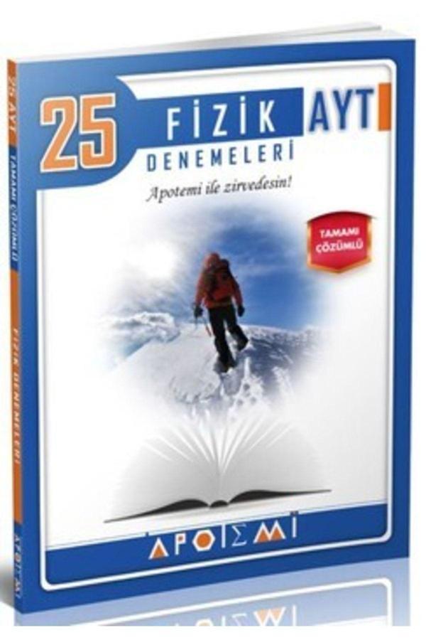 Ayt Fizik 25 Li Denemeleri - 2023 - Apotemi Yayınları - Image 1
