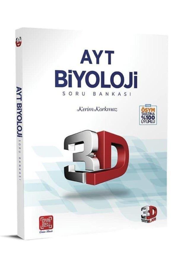 Ayt Biyoloji Soru Bankası Yeni 2022 - 3D Yayınları - Image 1