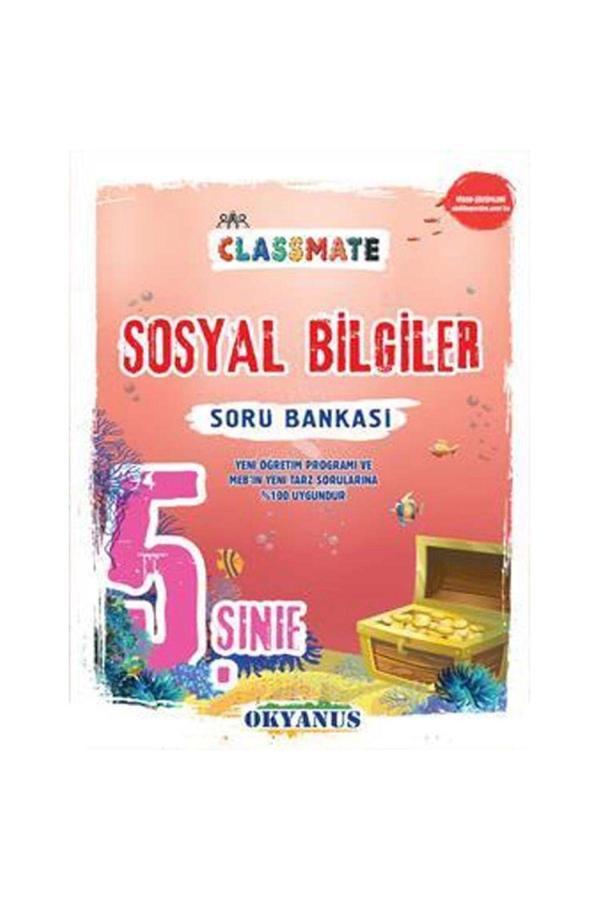 Okyanus 5. Sınıf Classmate Sosyal Bilgiler Soru Bankası - Okyanus Yayıncılık - Image 1