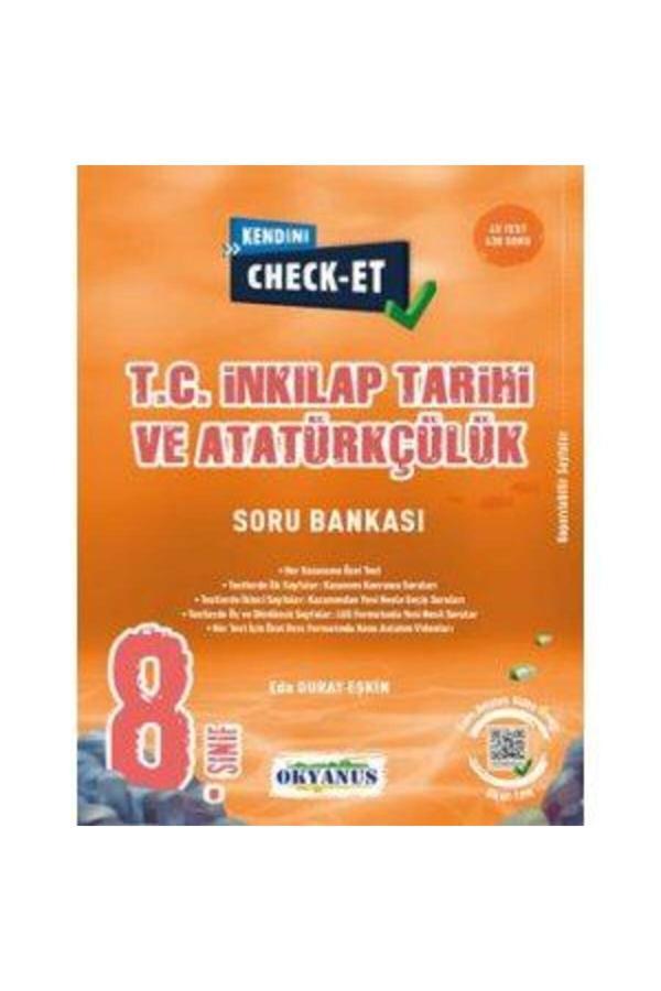 8. Sınıf Lgs Kendini Check - Et Inkılap Tarihi Ve Atatürkçülük Soru Bankası - Okyanus Yayıncılık - Image 1