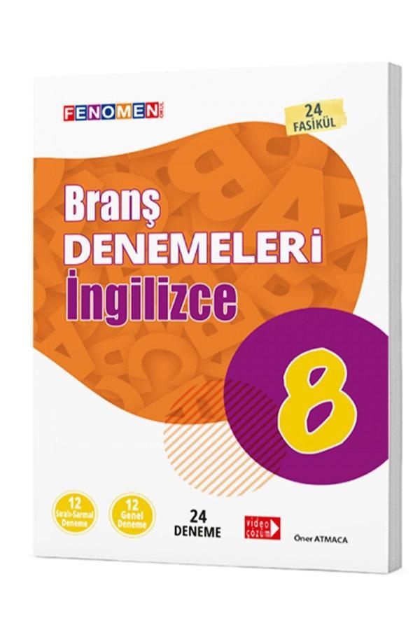 Fenomen 8. Sınıf Ingilizce Denemeleri - Fenomen Yayıncılık - Image 1