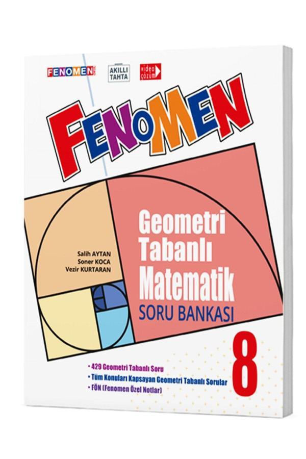 Fenomen Yayıncılık 8.Sınıf Geometri Tabanlı Soru Bankası - Fenomen Yayıncılık - Image 1